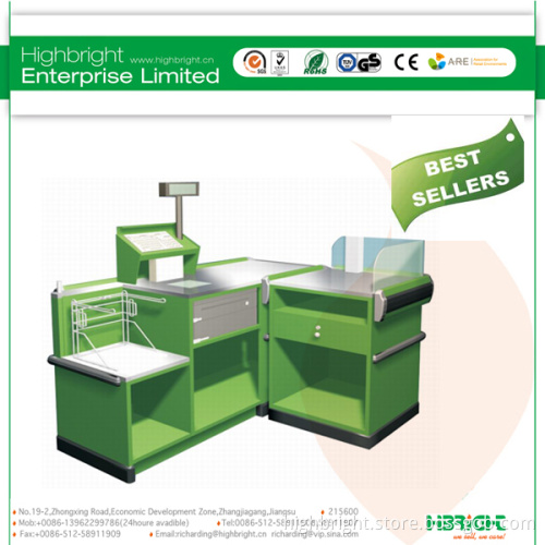 Supermarket Cash Desk and Stand